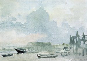 Het strand, Shoreham, 1928